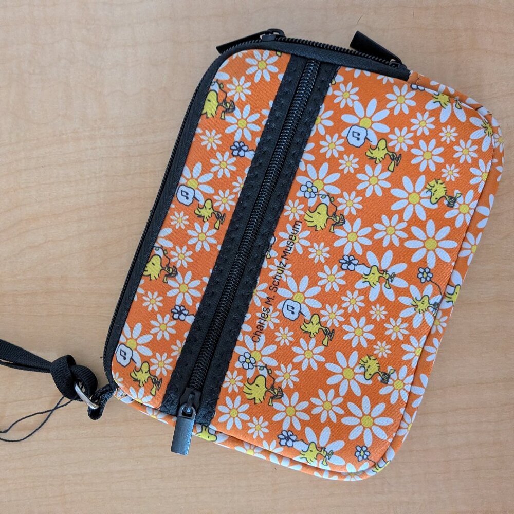 Snoopy pouch / wristlet bag, originally from Charles Schultz Museum
